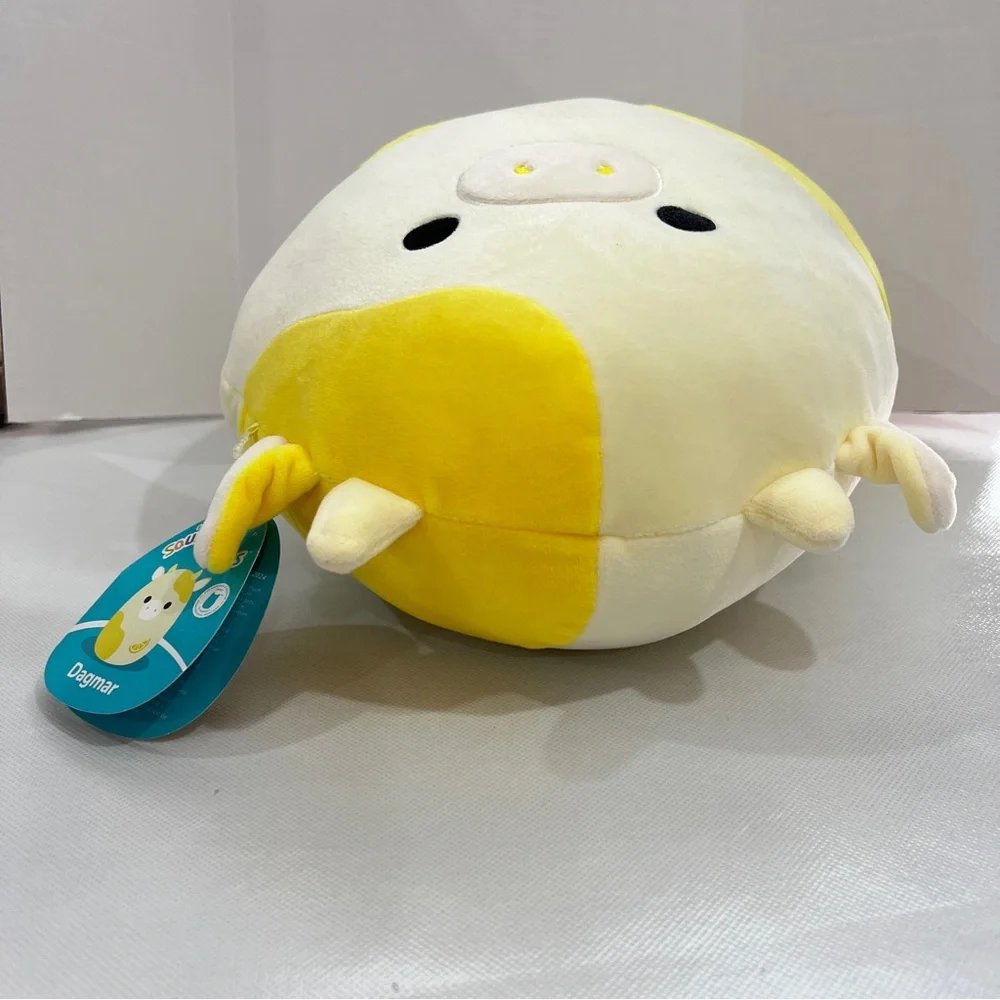 Squishmallows Dagmar The lemon Cow Size 12.5" Yellow Plush  Soft - Picture 8 of 14